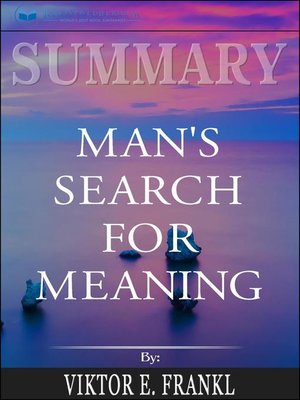 cover image of Summary of Man's Search for Meaning by Viktor E. Frankl